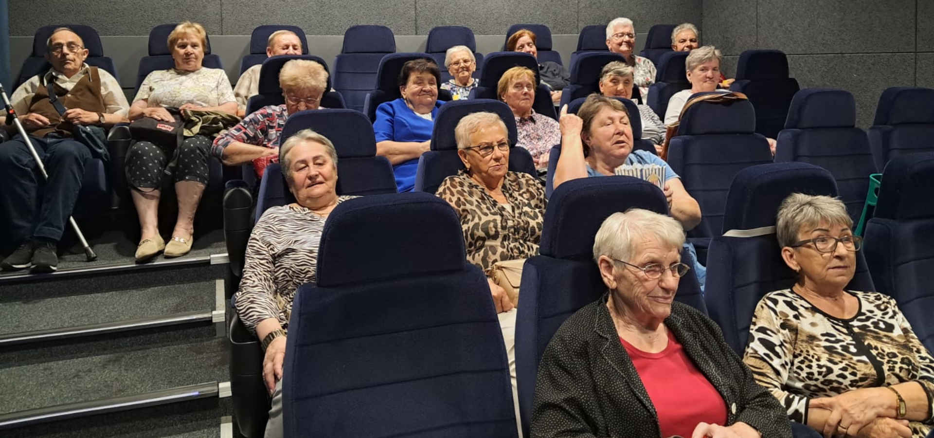Seniorzy w kinie