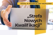 Plakat Strefa Nowych Kwalifikacji