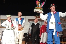 Zespół regionalny podczas występu