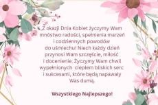 Życzenia z okazji Dnia Kobiet