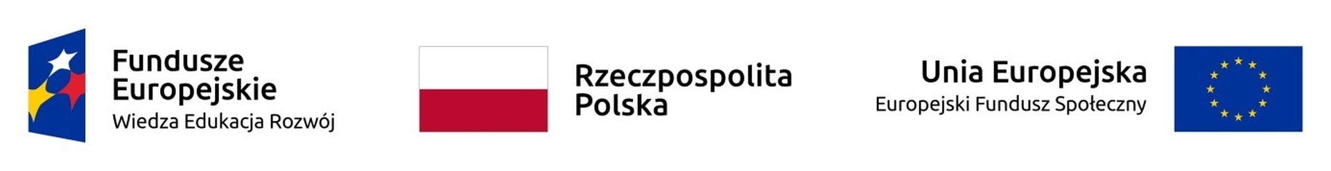 Loga Unii Europejskiej - Polski - Projektu